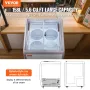 158 L Kommerciel is Display Case Gelato Dipping Freezer Cabinet