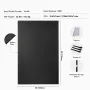 Exercise Mat, Non Slip High Density Premium Yoga Mat, Exercise Yoga Mat for Men & Women, Fitness & Exercise Mat with Bag & Carry