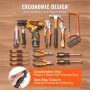 Tool Kit, 146 Piece General Household Hand Tool Set, with Electric Drill and Portable Tool Storage Case, High-Quality Steel, for