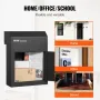 Gennem Door Key Drop Box 12x6x16 "postkasse med 1,8" 12