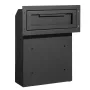 Gennem Door Key Drop Box 12x6x16 "postkasse med 1,8" 12