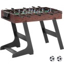 Foldning af Foosball Table, 42 tommer standardstørrelse Foosball Table, indendørs Foosball -bord til hjemmet, familie og