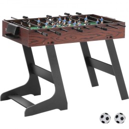 Foldning af Foosball Table, 42 tommer standardstørrelse Foosball Table, indendørs Foosball -bord til hjemmet, familie og