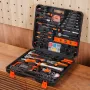 Tool Kit, 216 Piece General Household Hand Tool Set, Home Repairing Tool Kit with Portable Tool Storage Case, High-Quality Steel