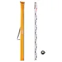 Målestang 5M Metric Telescopic Grade Rod CM/ MM m/ boble niveau