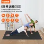 Exercise Mat Non Slip Yoga Mat Gym Fitness Pilate Workout Mat (2.4x1.8 m)