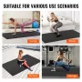 Øvelse Mat Non Slip Yoga Mat Gym Fitness Pilate Workout Mat