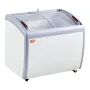 264 L Kommerciel is Display Case Gelato Dipping Freezer Cabinet