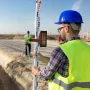 Målestang 4M Metric Telescopic Grade Rod CM/ MM m/ boble niveau