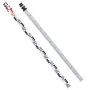 Aluminum Grade Rod, 4M Metric Telescopic Measuring Rod, Double-Sided Scale in CM/MM Leveling Rod Stick,Aluminum Alloy Survey Rod