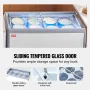 370 L COMMERCIAL ICE CREAM CASE Gelato Dipping Freezer Cabinet