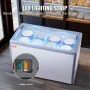 370 L COMMERCIAL ICE CREAM CASE Gelato Dipping Freezer Cabinet