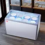 370 L COMMERCIAL ICE CREAM CASE Gelato Dipping Freezer Cabinet