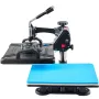 Heat Press 12x15 tommer 10 i 1 varmepresse 1000W