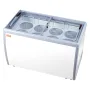 370 L COMMERCIAL ICE CREAM CASE Gelato Dipping Freezer Cabinet