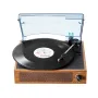Vinyl Record Player, 3-Speed, Belt Driven Turntable Record Player with Built-in 3W Speaker Magnetic Cartridge, Support 33/45/78 
