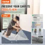 Carpet Protection Film 91.4cm x 61m Self Adhesive Car Mat Protector PE