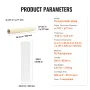 Carpet Protection Film 91.4cm x 61m Self Adhesive Car Mat Protector PE