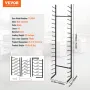 Blueprint Storage Rack lodret hængende plakat display rack