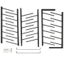 Blueprint Storage Rack, Hanging Poster Display Rack 16-Tier, Vertical Blueprint Roll File Holder 2 Rolls/tire, Roll File Storage