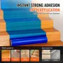 Carpet Protection Film, 24" x 200' Floor and Surface Shield with Self Adhesive Backing & Easy Installation, Polyethylene Adhesiv