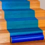Carpet Protection Film, 24" x 200' Floor and Surface Shield with Self Adhesive Backing & Easy Installation, Polyethylene Adhesiv