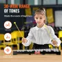 30 Bemærk Glockenspiel Xylophone Bell Kit med paller