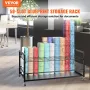 Blueprint Storage Rack, 50 Slots Blueprint Holder with Wheels, Mobile Metal Blueprint Storage Cart for Construction Plan Map Pos