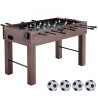 Foosball Table, 55 inch Standard Size Foosball Table, Indoor Full Size Foosball Table for Home, Family, and Game Room, Soccer