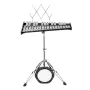 30 Bemærk Glockenspiel Xylophone Bell Kit med Mallets, Stand &