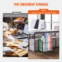 Blueprint Storage Rack 20 Slots Mobile Roll File Holder til