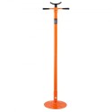 Underhoist Support Stand, 3/4 ton kapacitet under hejse Jack Stand, løft fra 52,8 "til 76", med monteret spinhåndtagstang