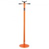 Underhoist Support Stand, 3/4 Ton Capacity Under Hoist Jack Stand, Lifting from 52.8" to 76", Bearing Mounted Spin Handle Pole