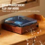 Vinyl Record Player, 3-Speed, Belt Driven Turntable Player with Built-in 5W Stereo Speakers Magnetic Cartridge, Support 33/45/78
