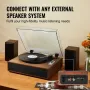 Bluetooth Vinyl Record Player 3-trins bælte drevet drejebord