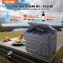 Car Refrigerator, 39 L Dual Zone Portable Freezer, 12 Volt Car Refrigerator Fridge, -4℉-68℉ Adjustable Range, 12/24V DC and 100-