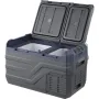 Car Refrigerator, 12 Volt Car Refrigerator Fridge, 25 L Dual Zone Portable Freezer, -4℉-68℉ Adjustable Range, 12/24V DC and 100-