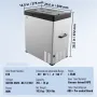 Car Refrigerator, 12 Volt Car Refrigerator Fridge, 70 L Single Zone Portable Freezer, -4℉-68℉ Adjustable Range, 12/24V DC and 10