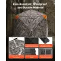 Hunting Blind, 270° Ground Blind, 1-2 Person Pop Up Deer Blind for Hunting with Carrying Bag, Portable Resilient Hunting Tent, 3