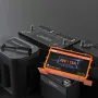 48 Volt Golf Cart Battery Charger, 15 AMP, Smart Battery Charger with 3-Pin Round Plug, Compatible with Lead-Acid AGM/GEL/EFB MF