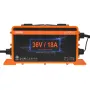 36 Volt Golf Cart Battery Charger, 18 AMP, Smart Battery Charger with D-Style Plug, Compatible with Lead-Acid AGM/GEL/EFB MF NMC