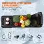 Car Refrigerator, 12 Volt Car Armrest Refrigerator Fridge, 15 L Single Zone Portable Freezer, -4℉-68℉ Adjustable Range, 12/24V D