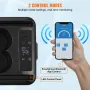 Car Refrigerator, 12 Volt Car Armrest Refrigerator Fridge, 15 L Single Zone Portable Freezer, -4℉-68℉ Adjustable Range, 12/24V D