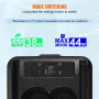 Car Refrigerator, 12 Volt Car Armrest Refrigerator Fridge, 15 L Single Zone Portable Freezer, -4℉-68℉ Adjustable Range, 12/24V D