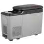 Car Refrigerator, 12 Volt Car Armrest Refrigerator Fridge, 15 L Single Zone Portable Freezer, -4℉-68℉ Adjustable Range, 12/24V D