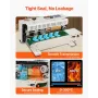 Continuous Bag Band Sealing Machine, 0.24-0.47 in/6-12 mm Seal Width, Horizontal Band Sealer Machine with Digital Temperature Co