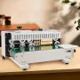 Continuous Bag Band Sealing Machine, 0.24-0.47 in/6-12 mm Seal Width, Horizontal Band Sealer Machine with Digital Temperature Co