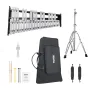 32 Bemærk Glockenspiel Xylophone Bell Kit med Mallets, Drum