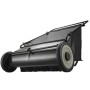 Push Lawn Sweeper, 26-inch Leaf & Grass Collector, Strong Rubber Wheels & Heavy Duty Thickened Steel, Durable to Use with Large