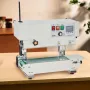 Continuous Bag Band Sealing Machine, 0.24-0.47 in/6-12 mm Seal Width, Vertical Band Sealer Machine with Digital Temperature Cont